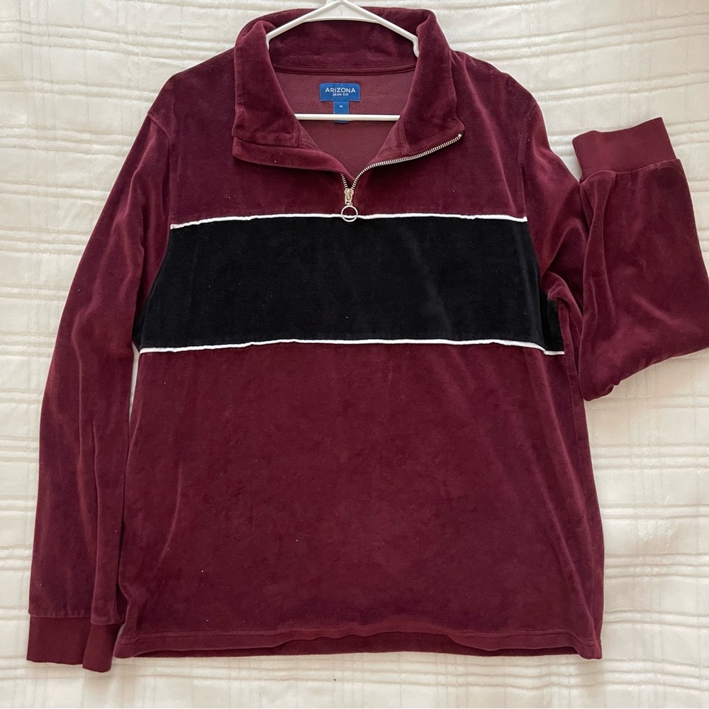 Quarter zip pullover